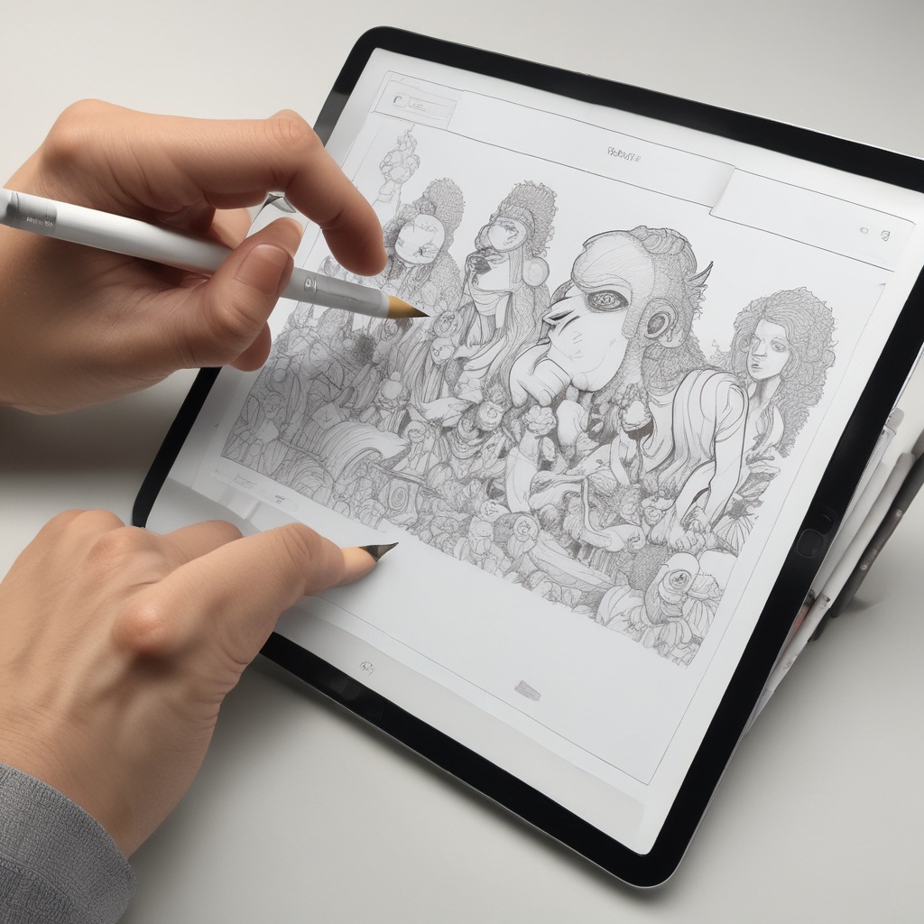 iPad Pro with pencil